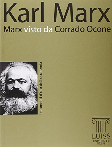 Beispielbild fr Marx visto da Corrado Ocone zum Verkauf von medimops