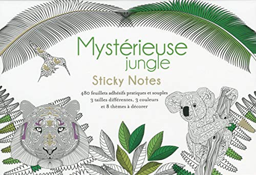 Beispielbild fr Mystrieuse jungle - Sticky notes zum Verkauf von Ammareal