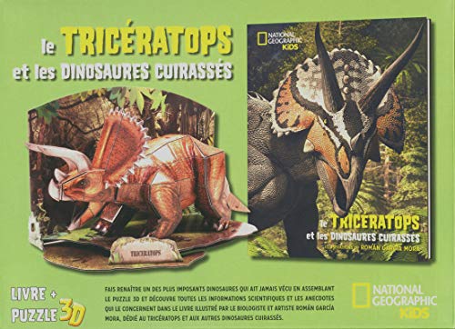 Beispielbild fr Le Tric ratops et les dinosaures cuirass s - Livre + puzzle 3D zum Verkauf von Le Monde de Kamlia