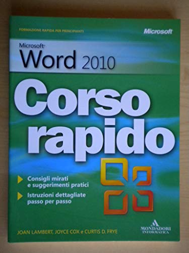 9788861143166: Mircosoft Word 2010. Corso rapido (Quick course)