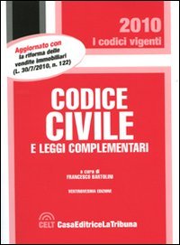 9788861325364: Codice civile e leggi complementari