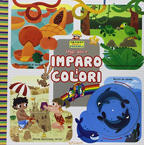 Beispielbild fr Leggo, gioco e imparo i colori. Grandi libri per i piccoli zum Verkauf von medimops