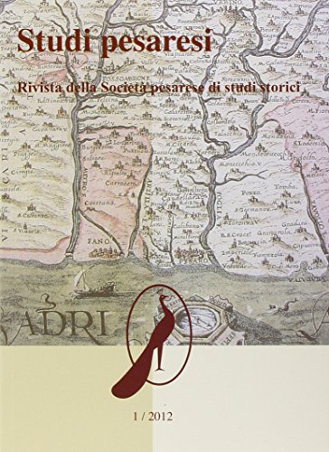 9788861560888: Studi pesaresi. Rivista della Societ pesarese di studi storici