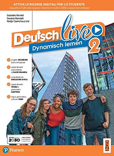 9788861616479: Deutsch live. Dynamisch lernen. Per la Scuola media. Con e-book. Con espansione online (Vol. 2)