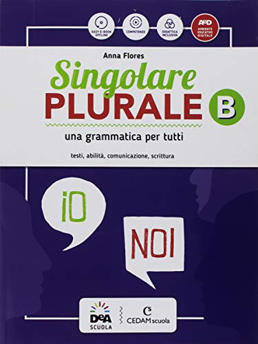 9788861811850: Singolare plurale. Per la Scuola media. Con e-book. Con espansione online. Con DVD-ROM (Vol. B)