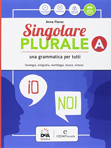 9788861811898: Singolare plurale. Per la Scuola media. Con e-book. Con espansione online. Con DVD-ROM (Vol. A-B-C)