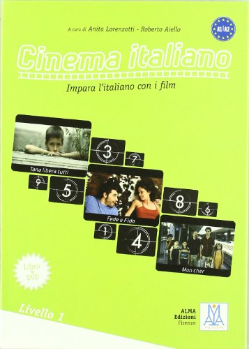 9788861820920: Cinema italiano. 1 livello. Con DVD