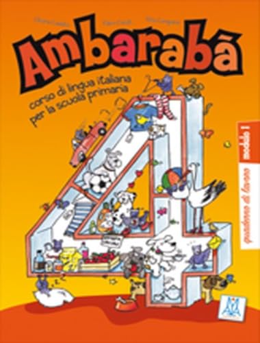 Stock image for Ambaraba: Quaderno di lavoro 4 (modulo 3) for sale by Reuseabook