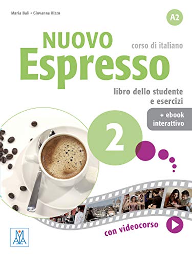 9788861826809: Nuovo espresso. Libro studente e libro esercizi. Con e-book (Vol. 2): Libro studente + ebook interattivo 2