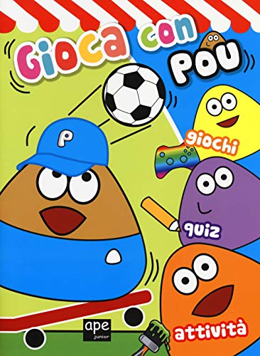 9788861887008: Gioca con Pou. Giochi, quiz, attivit. Ediz. illustrata