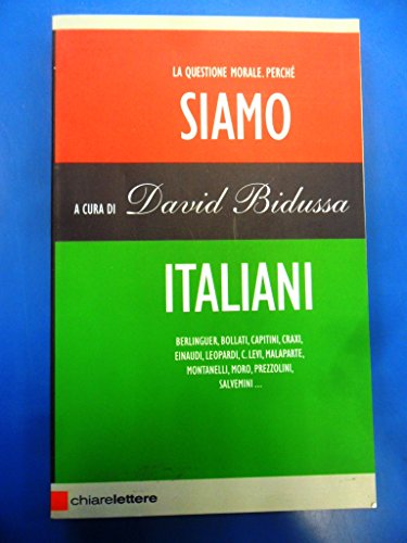9788861900196: Siamo italiani (Reverse)