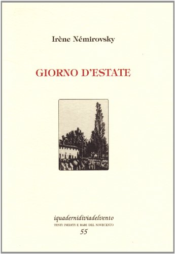 Giorno d'estate (9788862260237) by NÃ©mirovsky, IrÃ¨ne