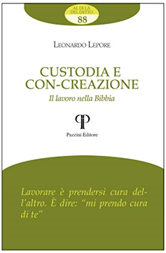 Stock image for CUSTODIA E CON-CREAZIONE for sale by Brook Bookstore