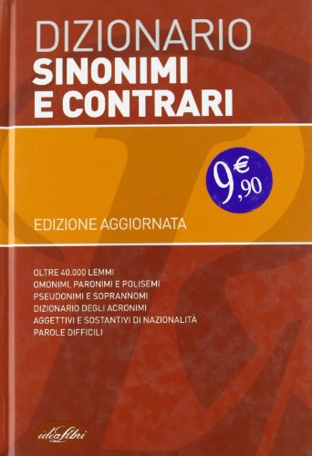 9788862620635: Dizionario Sinonimi E Contrari