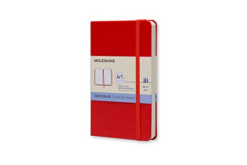 9788862930307: Moleskine Sketchbook Pocket, Red