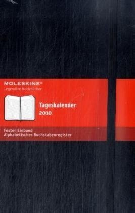 9788862930574: Moleskine Daily Planner 2010 12 Month Large Hard Black (Moleskine Srl) (Moleskine Diaries)