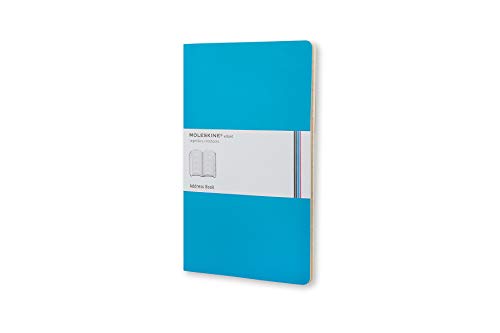 9788862931571: Moleskine Carnet d'adresses Volant Format de poche Bleu-ciel Couverture souple 9 x 14 cm