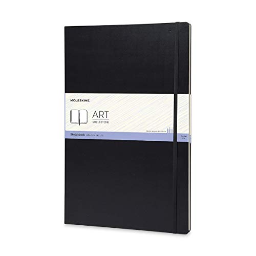 9788862931960: Moleskine Carnet de croquis Format A3 Couverture rigide noire 29,7 x 42 cm