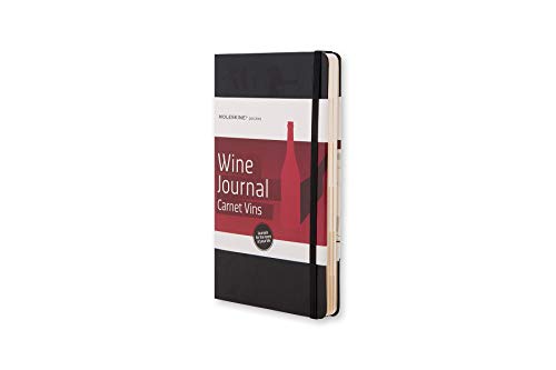 Beispielbild fr Moleskine Passion Journal, Wine, Hard Cover, Large (5" x 8.25") Black, 400 Pages zum Verkauf von BooksRun