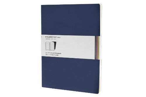 9788862933223: Moleskine Volant Ruled Notebook Blue Extra Large