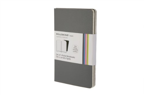 9788862933339: Moleskine Volant Ruled Grey Pocket Notebooks