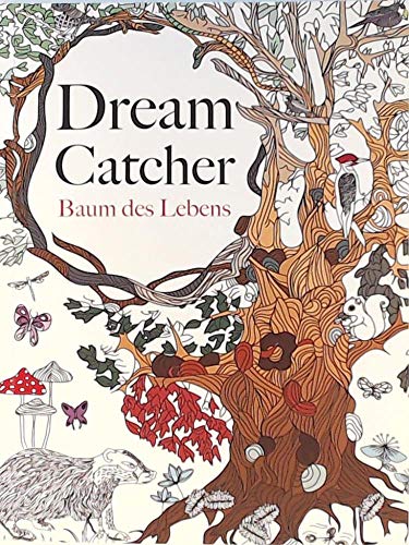 9788863122817: Dream Catcher - Baum des Lebens: Ein wunderschnes Ausmalbuch fr belebende Inspiration