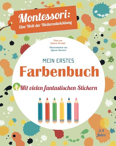 9788863123425: Mein erstes Farbenbuch: Montessori: eine Welt der Weiterentwicklung