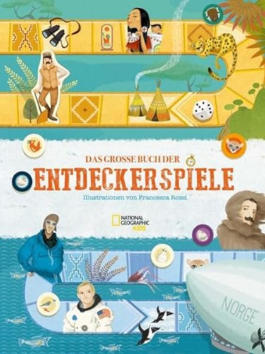 Stock image for Das groe Buch der Entdeckerspiele: National Geographic Kids for sale by medimops