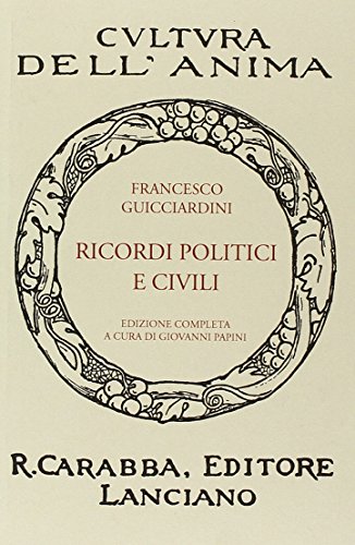 9788863440065: Ricordi politici e civili (Cultura dell'anima)