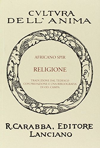 9788863440195: Religione (Cultura dell'anima)