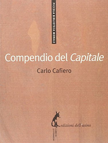 Compendio del Â«CapitaleÂ» (9788863570281) by Unknown Author