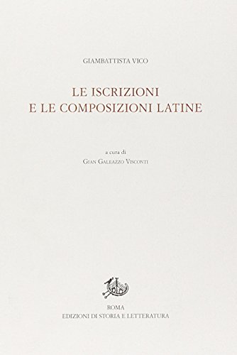 9788863724745: Opere di Giambattista Vico