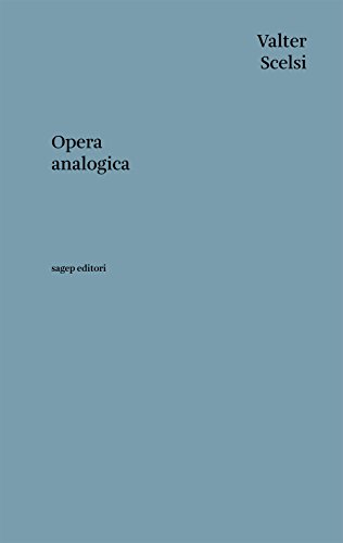 Imagen de archivo de Opera analogica a la venta por Brook Bookstore