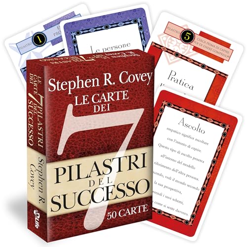 Le carte dei 7 pilastri del successo. 50 carte (9788863861525) by Covey, Stephen R.