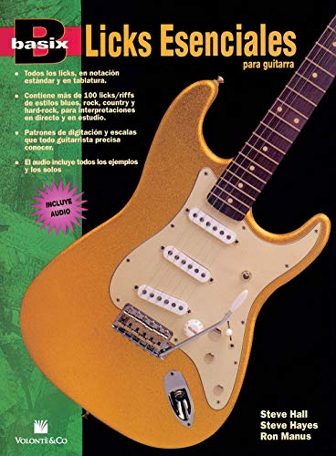 9788863880502: Basix Essential Licks for Guitar (Basix(r)) (Spanish Edition)