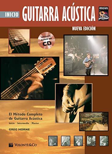 9788863880564: Guitarra acustica (inicio) - metodo completo + cd (spanish edition) +cd