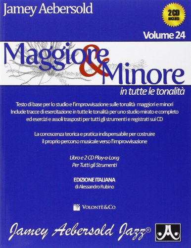9788863882315: Maggiore & minore in tutte le tonalit. Con CD Audio (Vol. 24)