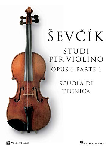 9788863887709: Sevcik violin studies Opus 1 Part 1: Vol.