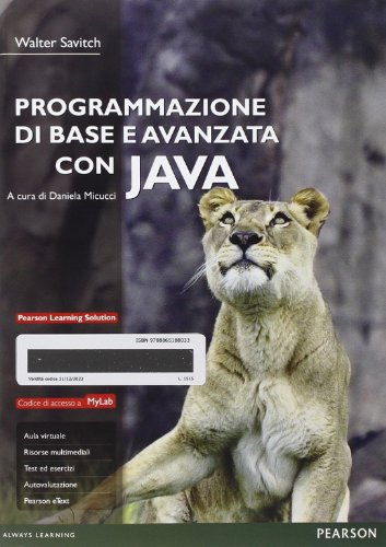 9788865181904: Programmazione di base e avanzata con Java (Informatica)