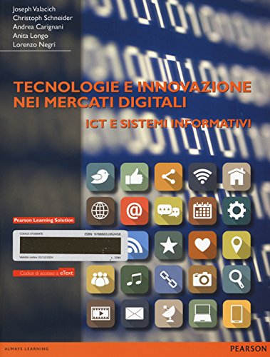 Beispielbild fr Libri - Tecnologie E Innovazione Nei Mercati Digitali. ICT E Sistemi Informativi. Con E-Book (1 BOOKS) zum Verkauf von medimops