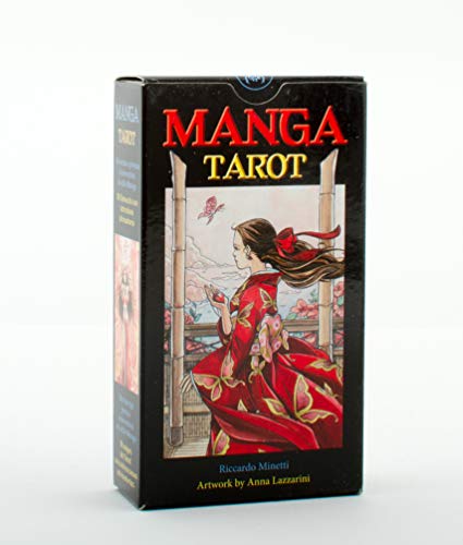 Manga Tarot: 78 Full Colour Cards and Instructions - New Edition (9788865272275) by Riccardo Minetti