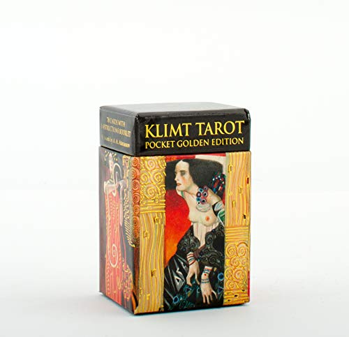 9788865273081: Klimt Tarot Golden Pocket Edition: Tarot Deck, 78 full colour cards and instruction booklet