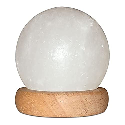 9788865273265: Himalayan Salt Lamp - Sphere: Box contains a USB powered multicolour Salt Lamp with book