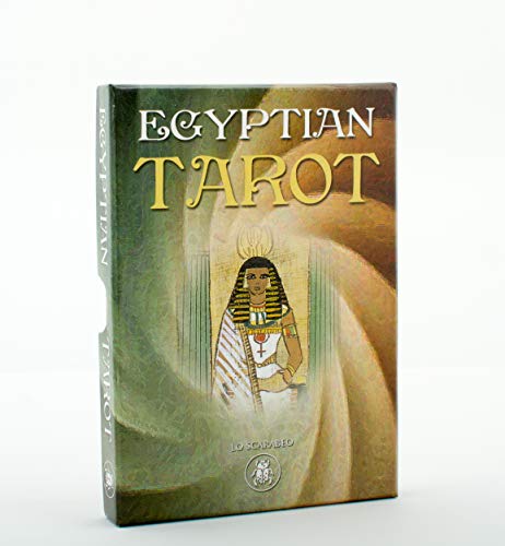 Beispielbild fr SCARABEO-JEUX Egyptian Tarot Grand Trumps: 22 full colour cards & instruction booklet zum Verkauf von WorldofBooks