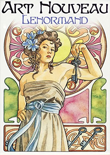 Beispielbild fr Art Nouveau Lenormand Oracle: 36 Full Colour Cards And 128Pp Guidebook zum Verkauf von WeBuyBooks