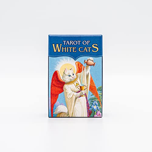 Stock image for Tarot of White Cats - Mini Tarot: 78 full colour tarot cards and instructions for sale by GF Books, Inc.