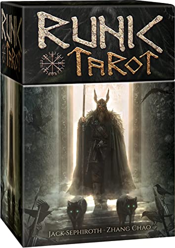 Beispielbild fr Runic Tarot: 78 full colour tarot cards and instructions zum Verkauf von Monster Bookshop