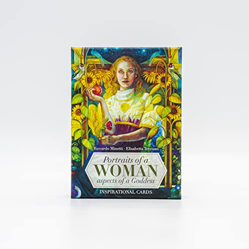 Beispielbild fr Portraits of a Woman, Aspects of a Goddess: Inspirational Cards - 45 full col cards & instructions zum Verkauf von Monster Bookshop