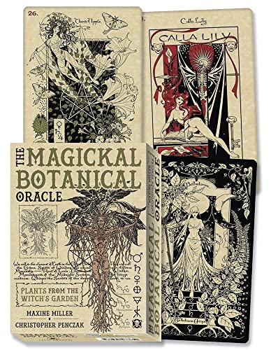 Beispielbild fr The Magickal Botanical Oracle: Plants from the Witch's Garden - 36 full col cards & 128pp book zum Verkauf von Monster Bookshop