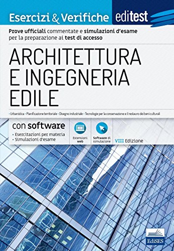 9788865849101: EdiTEST. Architettura ed ingegneria edile. Esercizi & verifiche. Con espansione online